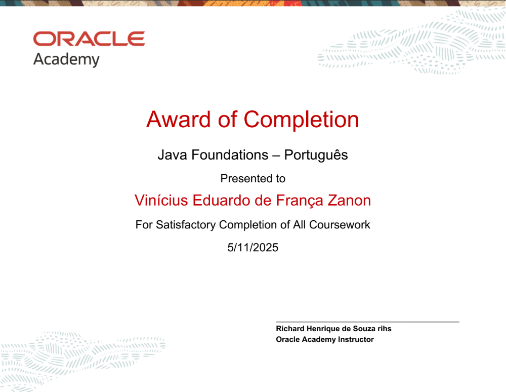 Certificado 7